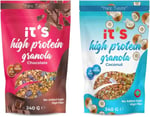 it's Yüksek Protein Granola 2'li Paket - Hindistan Cevizli & Şekersiz Çikolatalı 240 G