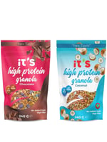 it's Yüksek Protein Granola 2'li Paket - Hindistan Cevizli & Şekersiz Çikolatalı 240 G