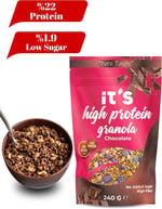 it's Yüksek Protein Granola - Şekersiz Çikolatalı - 240 G