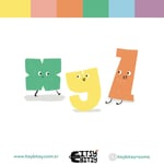Itsy Bitsy Kids Alphabed Aplik Başlığı, Çok Renkli, 13.5x16cm