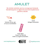Itsy Bitsy Kids Amulet Çift Taraflı Pamuk Saten Sarı Çocuk Nevresim Seti 140x200cm