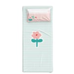 Itsy Bitsy Kids Amulet Pamuk Saten Pembe Çocuk Çarşaf Seti 90x190cm