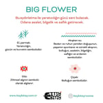 Itsy Bitsy Kids Big Flower Aplik Başlığı, Pembe, 13.5x16cm