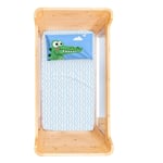 Itsy Bitsy Kids Croc-a-dream Pamuk Saten Çok Renkli Bebek Çarşaf Seti 80x140cm