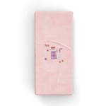 Itsy Bitsy Kids Kitty Of Queens Pamuk Saten Pembe Bebek Çarşaf Seti 80x140cm