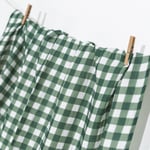 Itsy Bitsy Kids Petit Fleur Green Check , Müslin Bebek Örtüsü , 100x100 Cm