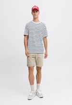 JACK & JONES Erkek Chino Şort Normal Kesim Chino Şort, Crockery, M