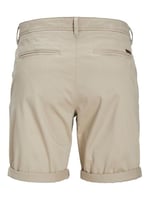 JACK & JONES Erkek Chino Şort Normal Kesim Chino Şort, Crockery, M