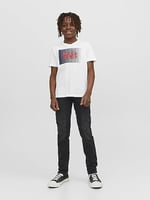 Jack & Jones Erkek Çocuk Boru Paça Uzun Denim Pantolon, 5003053894