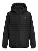 JACK & JONES Erkek çocuk kapitone ceket, Siyah 1, 152
