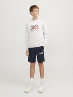 Jack & Jones Erkek Çocuk Şort Jpstlogo Sweat Shorts 2 Col Sn Gms Jnr