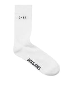 JACK & JONES Erkek JACCORE 3'lü Paket SN Çorap, Marshmallow/Paket: Cypress-Asfalt, Tek Beden (3'lü Paket), Marshmallow/Paket: Selvi - Asfalt, Tek Beden