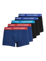 Jack & Jones Erkek JACLEE TRUNKS 5 PACK NOOS Boxer Külot