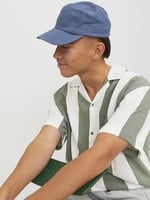 JACK & JONES Erkek Jcojeff AOP Resort Shirt Ss Relax kısa kollu gömlek