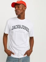 JACK & JONES Erkek Jjecaleb Varsity Tee Ss O-Neck Noos T-Shirt