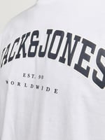 JACK & JONES Erkek Jjecaleb Varsity Tee Ss O-Neck Noos T-Shirt