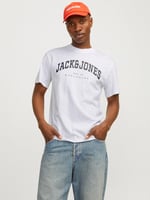 JACK & JONES Erkek Jjecaleb Varsity Tee Ss O-Neck Noos T-Shirt