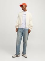 JACK & JONES Erkek Jjecaleb Varsity Tee Ss O-Neck Noos T-Shirt