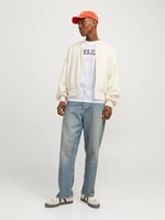 JACK & JONES Erkek Jjecaleb Varsity Tee Ss O-Neck Noos T-Shirt
