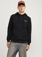 JACK & JONES Erkek Jjecorp Logo Sweat Hood Noos Kapüşonlu Sweatshirt