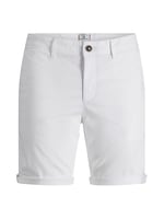 JACK & JONES Erkek Jjibowie Jjshorts Solid Sa Sts Şort Beyaz XL