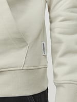 Jack & Jones Erkek JORLAKEWOOD SWEAT HOOD BF LN Sweatshirt, Kırık Beyaz, XXL