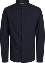 JACK & JONES Erkek Jprccmaze LINEN SHIRT L/s Button DOWN LN Gömlek