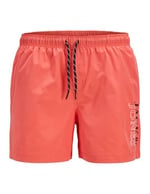Jack & Jones Erkek Logo Baskili Deniz Sortu - Maui, 12272799