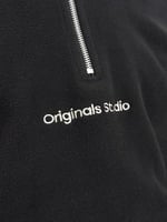 JACK & JONES Erkek polar sweatshirt baskılı polar sweatshirt