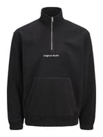 JACK & JONES Erkek polar sweatshirt baskılı polar sweatshirt