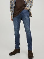 JACK & JONES Erkek Slim Fit Jeans JJIGLENN JJORİJİNAL AM 819 NOOS PIW Slim Fit Jeans