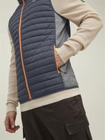 JACK & JONES Herren JJEMULTI Bodywarmer Collar NOOS Jacke