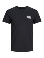 JACK & JONES Herren T-Shirt O-Neck JJECorp Logo Tee mit Frontprint