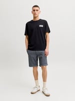 JACK & JONES Herren T-Shirt O-Neck JJECorp Logo Tee mit Frontprint