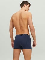 Jack & Jones JACANTHONY TRUNKS 3 PACK BLUE boxer şort Erkek
