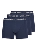 Jack & Jones JACANTHONY TRUNKS 3 PACK BLUE boxer şort Erkek