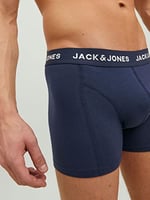 Jack & Jones JACANTHONY TRUNKS 3 PACK BLUE boxer şort Erkek