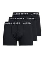 JACK & JONES JACBASE MICROFIBER TRUNKS 3-PACK NOOS Boxer Şort Erkek