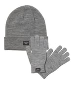 JACK & JONES JACBEANIE & GLOVE KNIT GIFTBOX örgü bere Erkek
