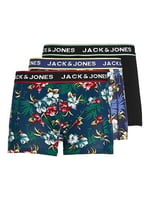 JACK & JONES JACFLOWER TRUNKS 3 PACK.NOOS Boxer Külot Erkek