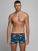 JACK & JONES JACFLOWER TRUNKS 3 PACK.NOOS Boxer Külot Erkek