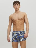 JACK & JONES JACFLOWER TRUNKS 3 PACK.NOOS Boxer Külot Erkek