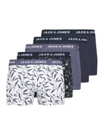 JACK & JONES Jacharvey Trunks 5 Pack Boxer Şort Erkekler