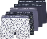 JACK & JONES Jacharvey Trunks 5 Pack Boxer Şort Erkekler