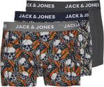 JACK & JONES Jachugo Skulls Trunks 3 Pack Sn Boxer Şort Erkekler