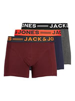 JACK & JONES JACLICHFIELD TRUNKS 3 PACK NOOS Boxer Külot Erkek