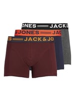 JACK & JONES JACLICHFIELD TRUNKS 3 PACK NOOS Boxer Külot Erkek