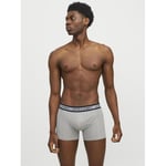 JACK & JONES Jacoliver Solid Trunks 3 Pack Ln Boxer Şort Erkekler