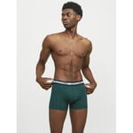 JACK & JONES Jacoliver Solid Trunks 3 Pack Ln Boxer Şort Erkekler