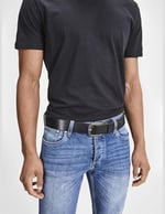 JACK & JONES JACPAUL LEATHER BELT NOOS Kemer Erkek
